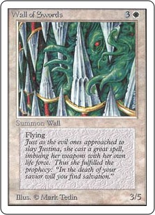 (image for) Wall of Swords