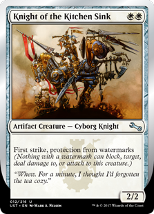 (image for) Knight of the Kitchen Sink (F)