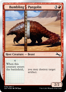 (image for) Bumbling Pangolin (Foil)