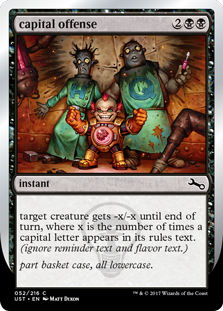 (image for) capital offense (Foil)