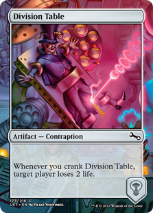 (image for) Division Table (Foil)