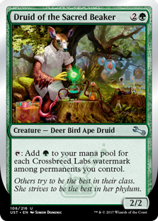 (image for) Druid of the Sacred Beaker (Foil)