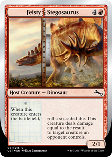 (image for) Feisty Stegosaurus (Foil)