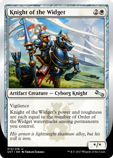 (image for) Knight of the Widget (Foil)