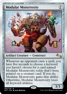 (image for) Modular Monstrosity (Foil)