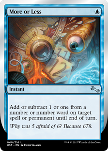(image for) More or Less (Foil)
