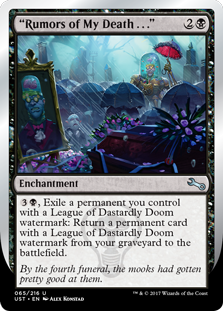 (image for) "Rumors of My Death..." (Foil)