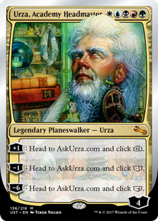 (image for) Urza, Academy Headmaster (Foil)