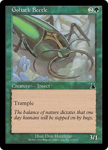(image for) Goliath Beetle (Foil)