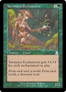 (image for) Yavimaya Enchantress (Foil)