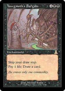 (image for) Yawgmoth's Bargain (Foil)
