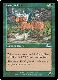 (image for) Gang of Elk (Foil)
