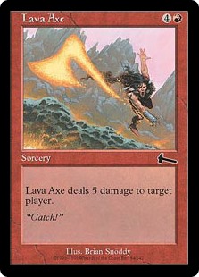 (image for) Lava Axe (Foil)
