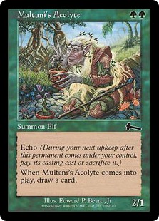 (image for) Multani's Acolyte (Foil)