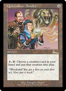 (image for) Quicksilver Amulet (Foil)