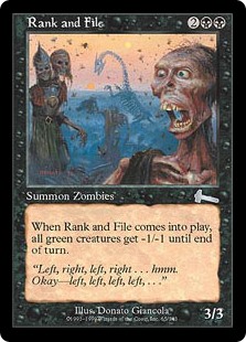 (image for) Rank and File (Foil)