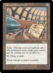 (image for) Urza's Blueprints (Foil)