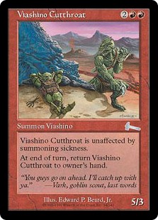 (image for) Viashino Cutthroat (Foil)