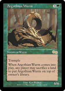 (image for) Argothian Wurm