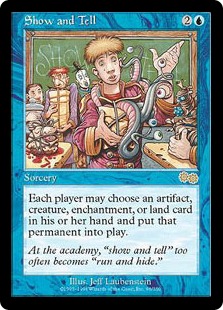 (image for) Show and Tell