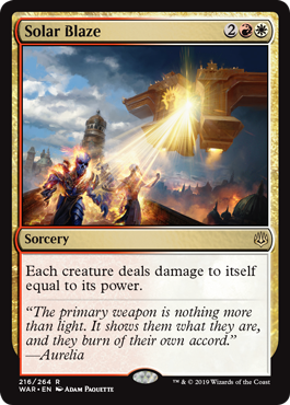 (image for) Solar Blaze