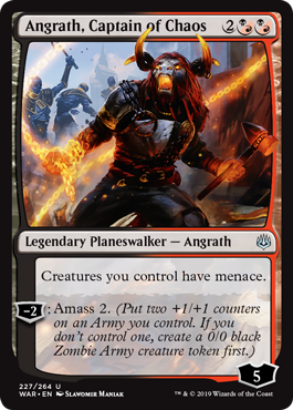 (image for) Angrath, Captain of Chaos (Foil)