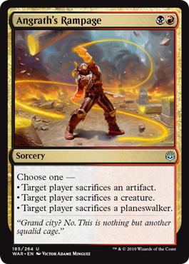 (image for) Angrath's Rampage (Foil)