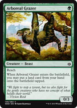 (image for) Arboreal Grazer (Foil)