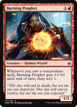 (image for) Burning Prophet (Foil)
