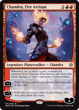 (image for) Chandra, Fire Artisan (Foil)