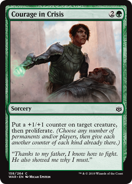 (image for) Courage in Crisis (Foil)