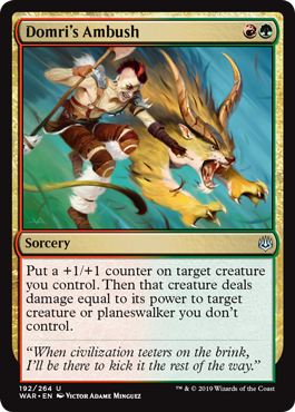 (image for) Domri's Ambush (Foil)