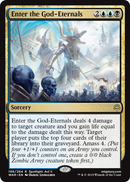 (image for) Enter the God-Eternals (Foil)