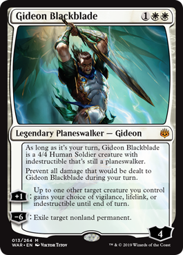 (image for) Gideon Blackblade (Foil)