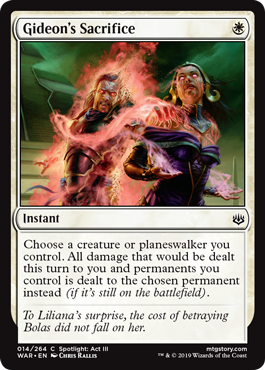 (image for) Gideon's Sacrifice (Foil)