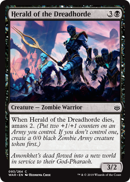 (image for) Herald of the Dreadhorde (Foil)