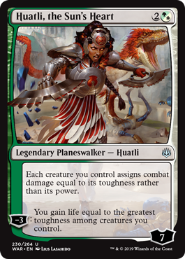 (image for) Huatli, the Sun's Heart (Foil)