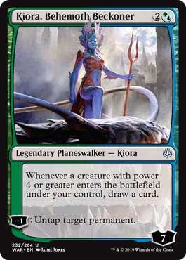 (image for) Kiora, Behemoth Beckoner (Foil)