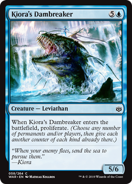 (image for) Kiora's Dambreaker (Foil)