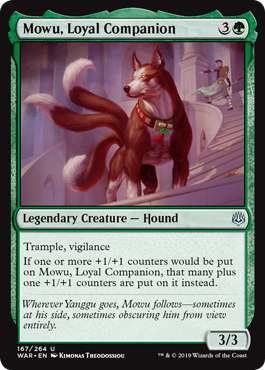 (image for) Mowu, Loyal Companion (Foil)