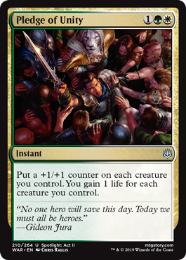 (image for) Pledge of Unity (Foil)