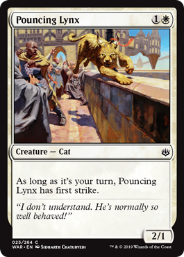 (image for) Pouncing Lynx (Foil)