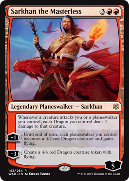 (image for) Sarkhan the Masterless (Foil)