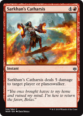 (image for) Sarkhan's Catharsis (Foil)