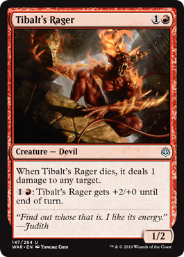 (image for) Tibalt's Rager (Foil)