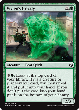 (image for) Vivien's Grizzly (Foil)