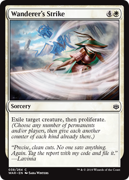 (image for) Wanderer's Strike (Foil)