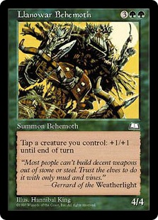(image for) Llanowar Behemoth