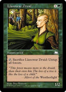 (image for) Llanowar Druid