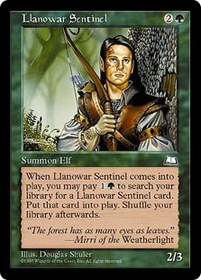 (image for) Llanowar Sentinel